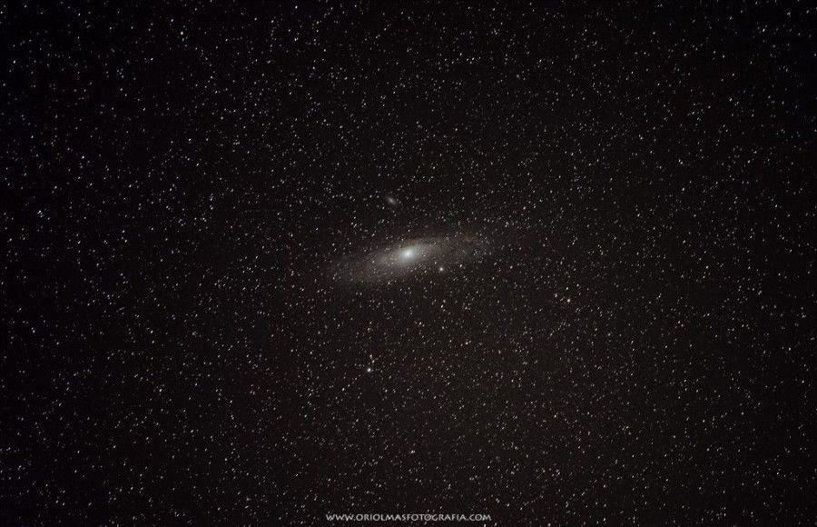 galaxia andromeda espacio universo
