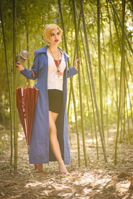 Ivy cosplay Forecast Janna league legends